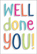 Picture of WELL DONE YOU CARD